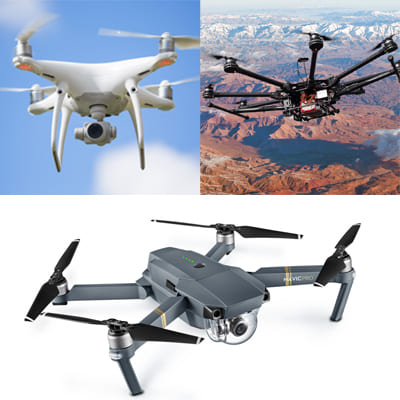 Типы и характеристики дронов.